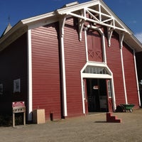 Photo taken at Stanford Red Barn by Leah P. on 11/10/2011