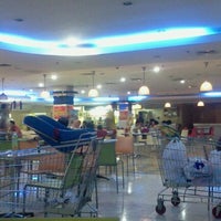 Photo taken at Foodcourt Carrefour Cempaka Putihⓘ by Mutiaraputi Y. on 1/29/2012