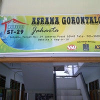 Photo taken at Asrama Mahasiswa Gorontalo-Jakarta by adnan p. on 1/11/2012