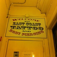Photo taken at East Coast Tattooing &amp;amp; Body Piercing by Wan N. on 12/3/2011