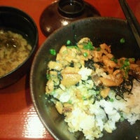 Photo taken at 焼魚食堂 魚角 大久保店 by tmk s. on 10/21/2011