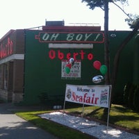 Photo taken at Oberto Factory Store by Bryan B. on 8/2/2012