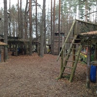 Photo taken at Paintball adventures by Kaspars C. on 11/12/2011