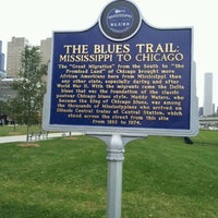 Photo taken at Historic Site of Illinois Central Depot, The Black Ellis Island by Ryan P. on 10/31/2011
