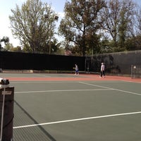 Photo taken at Plummer Park Tennis Courts by Scott U. on 2/28/2012