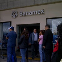 Photo taken at Banamex by Octavio A. on 9/1/2012