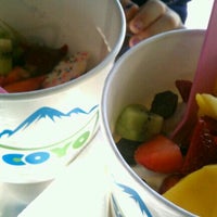 Photo taken at COYO Coffee &amp;amp; Yogurt Lounge by Supovadea on 4/28/2012