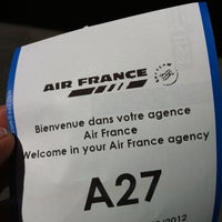 Photo taken at Agence Air France by La Denicheuse on 5/14/2012