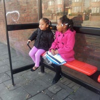 Photo taken at Manor House Bus Stop A by Rosa R. on 3/10/2012