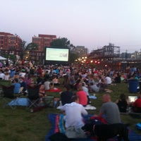 Photo taken at NoMa Summer Screen by Doug M. on 6/21/2012
