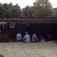 Photo taken at Herzog &amp;amp; de Meuron and Ai Weiwei Serpentine Summer Pavilion by Ed B. on 7/28/2012