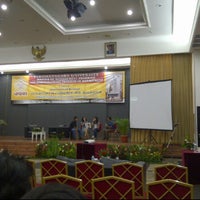 Photo taken at Gedung M by William P. on 5/15/2012