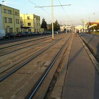 Photo taken at U Elektry (tram) by Los P. on 9/11/2012