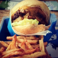 Photo taken at Elevation Burger by Ali F. on 2/4/2012