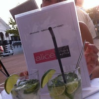 Photo taken at Le Restaurant D&amp;#39;Alice by Emmanuel B. on 8/18/2012