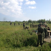 Photo taken at Полигон МВВКУ by Ivan I. on 7/4/2012
