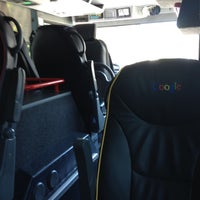 Photo taken at Google Shuttle - Van Ness &amp;amp; Union by marco a. on 7/24/2012