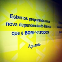 Photo taken at Banco do Brasil by Marco C. on 8/21/2012