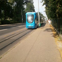Photo taken at Tramvajska stanica Hondlova by Vječnost V. on 6/24/2012