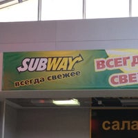 Photo taken at SUBWAY by Камила З. on 4/18/2012