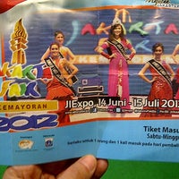 Photo taken at Arena Pekan Raya Jakarta by NuRRe B. on 7/7/2012