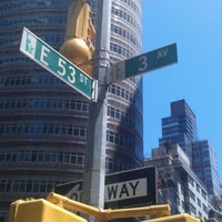 Photo taken at 3rd Avenue &amp;amp; East 53rd Street by Matt O. on 5/20/2012