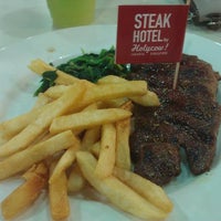 Photo taken at Steak Hotel by Holycow by Riyan P. on 11/11/2011