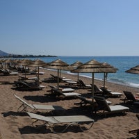 Photo taken at Messina Mare Seaside Hotel by Michalis T. on 7/14/2011