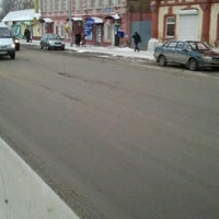 Photo taken at Остановка &amp;quot;Улица 1905 года&amp;quot; by Oleg K. on 12/17/2011