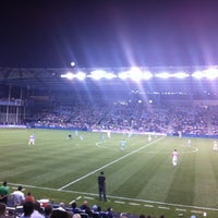 Photo taken at Field Club at Children&amp;#39;s Mercy Park by Misty R. on 8/2/2012