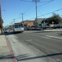 Photo taken at 7th Street/Gaffey Bus Stop by ᴡ B. on 12/5/2011