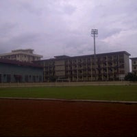 Photo taken at Lapangan Bola PTIK by Donny A. on 12/17/2011