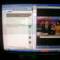 Photo taken at Newsroom tvOne by Widhi A. on 4/4/2012