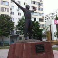 Photo taken at Памятник Гагарину by Anton E. on 6/30/2012