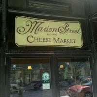 Photo taken at Marion Street Cheese Market by Jon B. on 3/25/2012