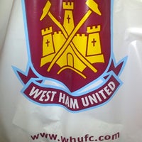 Photo taken at West Ham United Store by Rob S. on 6/12/2012