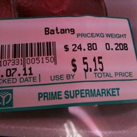 Photo taken at Prime Supermarket by NazriSalleh W. on 7/19/2011