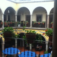 Photo taken at Hotel Hidalgo by Carlos M. on 8/4/2011