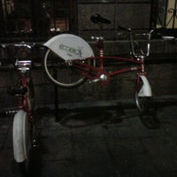 Photo taken at Ecobici 89 by Jorge M. on 1/21/2012