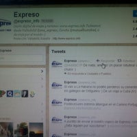 รูปภาพถ่ายที่ Expreso โดย EXPRESO d. เมื่อ 1/4/2012