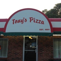 Photo taken at Tony&amp;#39;s Pizza by Alan J. on 8/1/2012