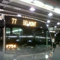 Photo taken at CTA Bus 77 by Buthaina A. on 2/21/2012
