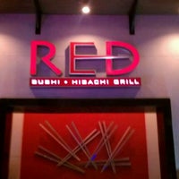 Photo taken at RED Sushi Hibachi Grill by Terrance R. on 10/2/2011