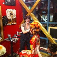 Photo taken at L&amp;#39;Atelier Hair Boutique &amp;amp; Gallery by @tinhead Raj T. on 4/1/2011