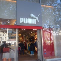 Photo taken at The PUMA Store Brussels by Benjamin D. on 10/15/2011