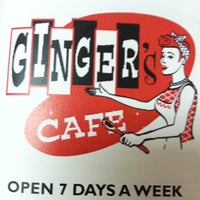 Снимок сделан в Ginger&amp;#39;s Cafe пользователем Kylie J. 7/16/2011