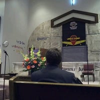Photo taken at First Baptist Church of Loeb by Kristy S. on 6/17/2012