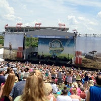 Photo taken at Chevrolet Riverfront Stage by Justin E. on 6/9/2012