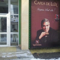 Photo taken at Cafea de Lux by M A. on 2/16/2012