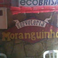 Photo taken at Sorveteria Moranguinhos by Rodrigo M. on 1/1/2012